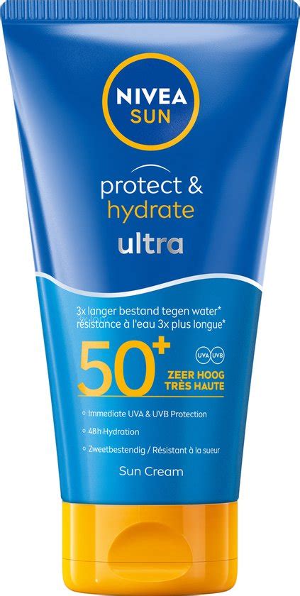 NIVEA SUN Protect Hydrate Ultra Zonnebrand Crème SPF 50 Zeer