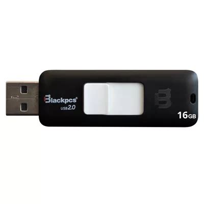 Memoria Flash Usb Blackpcs Gb Mu Negro Blanco Digitalife