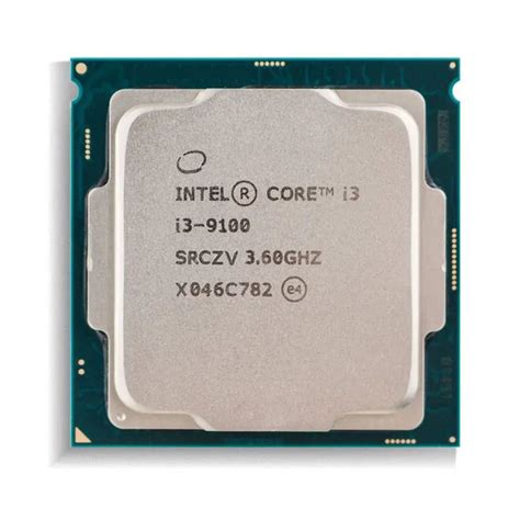 Процессор i3-9100 Core i3 9-го поколения, OEM (без кулера), 4 яд., 3.6 ...