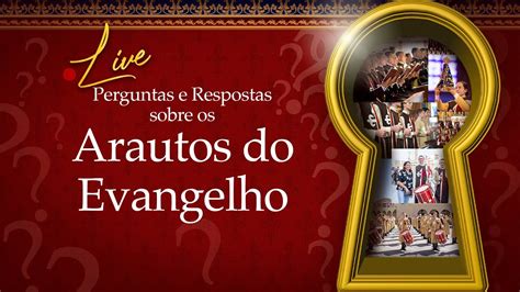 LIVE Perguntas E Respostas Sobre Os Arautos Do Evangelho Arautos Sem