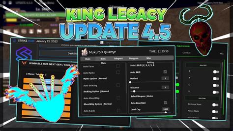 🧲new Updated King Legacy Scripthack Auto Farm Auto Seakinghydra Farm Auto Raid And More