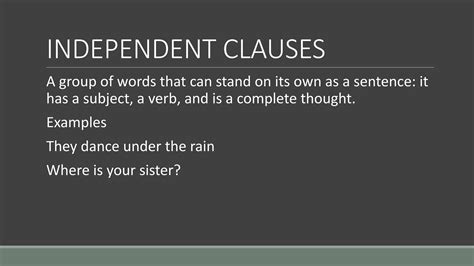 Clauses And Its Types Ppt