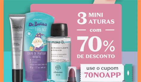 Kit O Botic Rio De Desconto Dicas Quentinhas