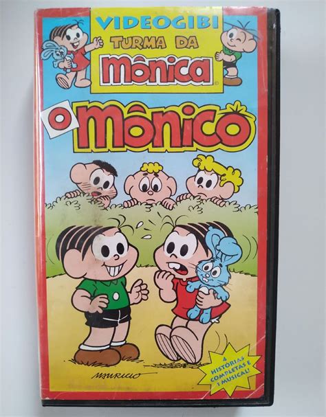 Vhs Turma da Mônica O Mônico Produto Vintage e Retro Turma Da Monica