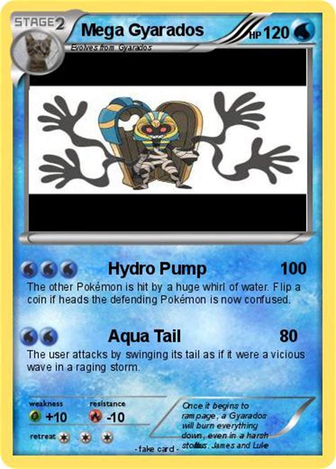 Pokémon Mega Gyarados 21 21 Hydro Pump My Pokemon Card