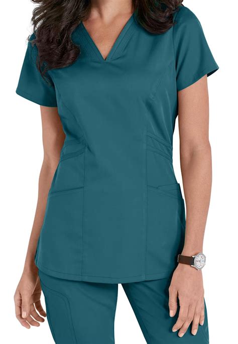 Greys Anatomy Marquis V Neck Scrub Top Scrubs And Beyond