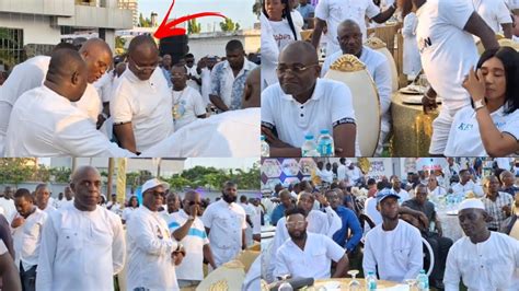 Good News As KEN AGYAPONG WIFE Storm Campaign With All WHITE THANKS