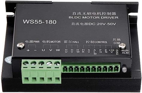 Ws55 180 DC 20 50v 10a CNC Brushless Spindle BLDC Motor Driver