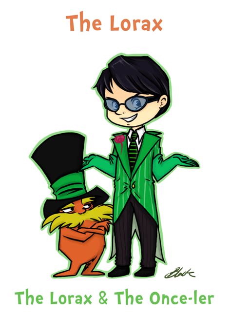 The Lorax And The Once Ler By Caycowa On Deviantart