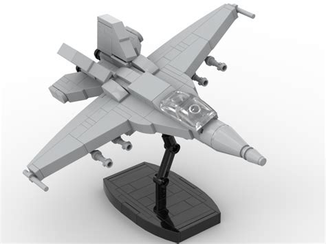 Lego Moc Micro F 18 Super Hornet By Serenity Rebrickable Build With