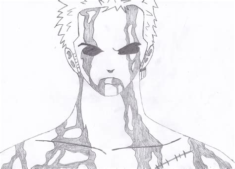 zoro drawing by me by naruXhinata on DeviantArt