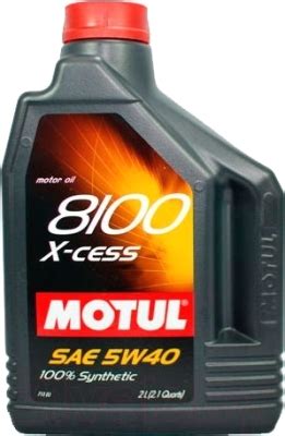 Motul 8100 X-cess 5W40 / 102869 (2л) Моторное масло купить в Минске ...