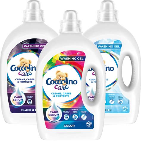 Coccolino Care Żel do prania MIX 3x 1 8L 135 pr L Unilever Sklep