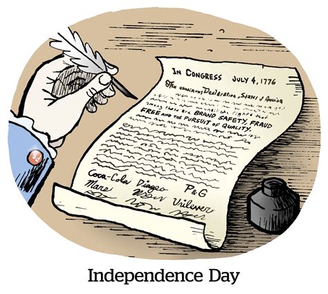 declaration of independence drawing 9