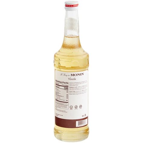 Monin Vanilla Flavoring Syrup In Bulk At Webstaurantstore