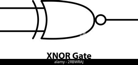 AND Gate. electronic symbol of open switch Illustration of basic ...