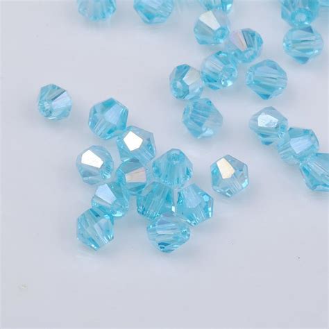 Amazon Xinbowen Diy Mm Pcs Bulk Faceted Bicone Crystal Glass