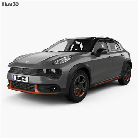 Lynk & Co 02 with HQ interior 2020 3D model - Vehicles on Hum3D