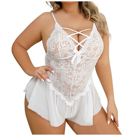 Summer Savings Ppgejgek Lingerie For Women New Fashion Women Sexy Lace