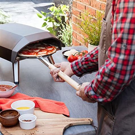 Chef Pomodoro Pelle Pizza Tournante En Aluminium De Cm Avec