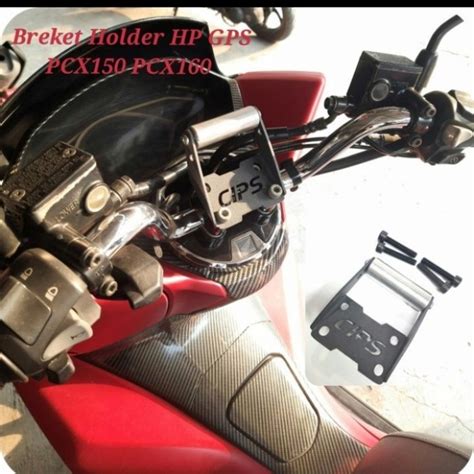 Breket Holder Hp Honda Pcx 150 160 Handphone GPS Lazada Indonesia