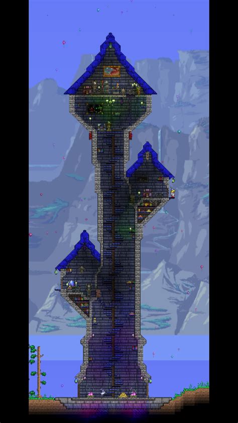 Wizard tower. Any suggestion's on improving it? : r/Terraria