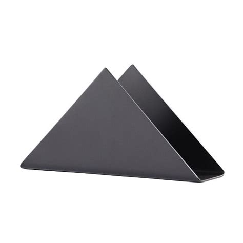 Two Triangular Shaped Metal Objects Sitting On Top Of Each Other In