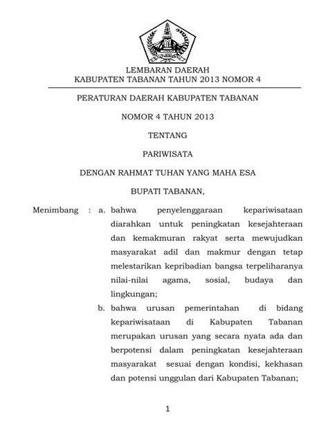 PDF LEMBARAN DAERAH PERATURAN DAERAH KABUPATEN Dan Kemakmuran