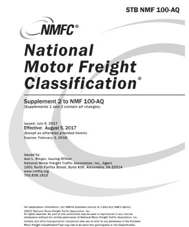 🚋 Freight Class Chart PDF - Free Download (PRINTABLE)