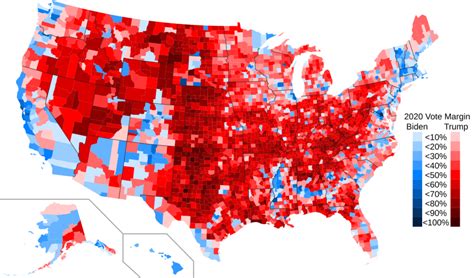 2020 Us Presidential Election Map Biden Vs Trump