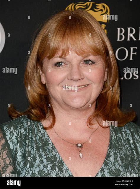 Actress Lesley Nicol Arrives At The Baftas Los Angeles Tv Tea Party At