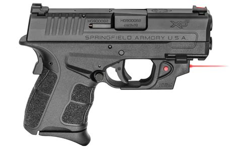 Springfield Xds Mod2 33 Single Stack 9mm Carry Conceal Pistol With Viridian Laser Sportsman