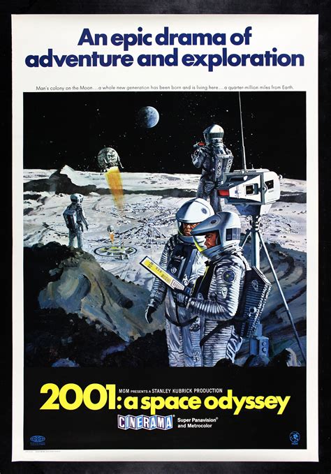 2001 A Space Odyssey Movie Poster