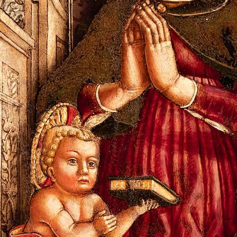 Madonna In Trono Col Bambino E Angeli Gallerie Dell Accademia Di Venezia