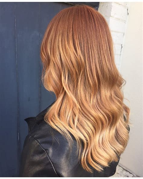 Copper Blonde Ombre Short Hair Short Hair Color Ideas Short