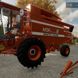 Deutz Fahr Hof Hirschfeld Drescher Mod Pack V Fs Mod Farming