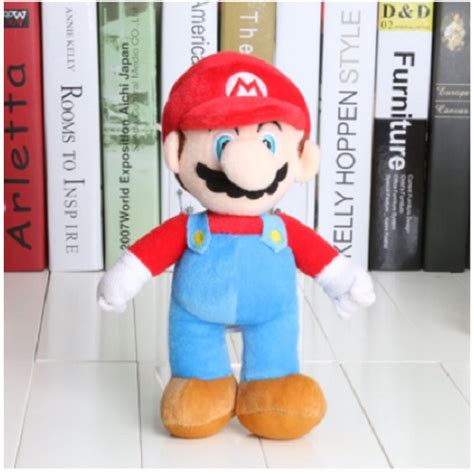 Pelucia Boneco Mario Game Super Mario Incriveis 25cm Shopee Brasil