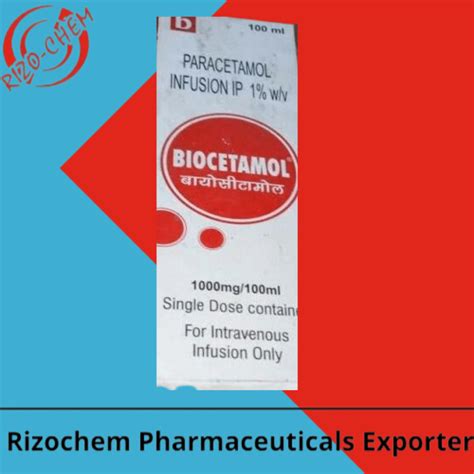 Paracetamol IP 1000mg BIOCETAMOL Rizochem Pharma