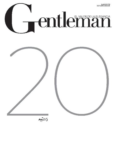 Gentleman Espa A Octubre Digital Discountmags