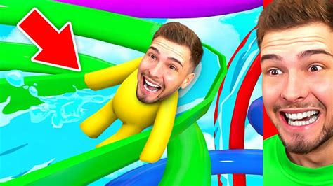 24 STUNDEN im WOBBLY LIFE WASSERPARK ÜBERLEBEN YouTube