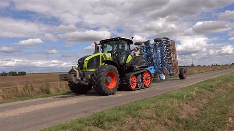 Claas Axion 960 Terra Trac Half Track Des Champs