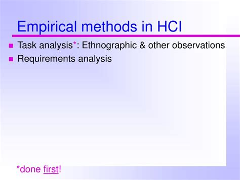 PPT Empirical Methods In Human Computer Interaction PowerPoint