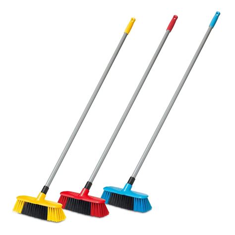 Browns House Broom Complete 280mm Assorted Colours Mitre10