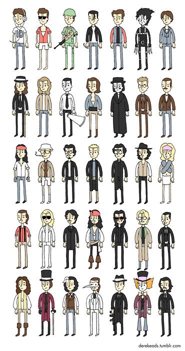 Johnny Depp's characters - Johnny Depp Photo (23535487) - Fanpop