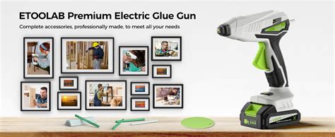 Amazon Cordless Hot Glue Gun For Craft With 18V Makita Battery 4 Adjustable Temperatures