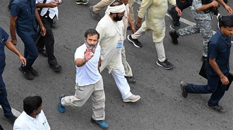 Why Is Rahul Gandhi Walking 2 000 Miles Across India The New York Times