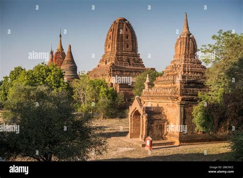 Bagan temples, Myanmar, Asia Stock Photo - Alamy