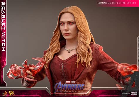 Unleash Some Chaos With Hot Toys New Scarlet Witch Endgame Figure