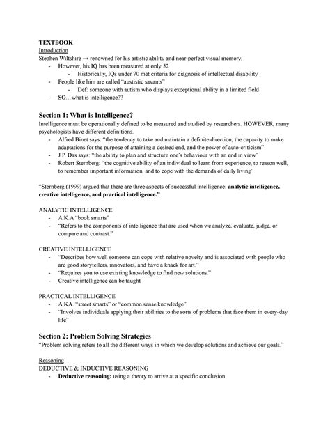 Textbook Psych X Intelligence Textbook Introduction Stephen