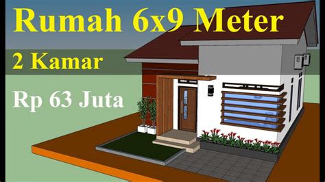 30 Inspirasi Desain Rumah 6x9 Meter Yang Minimalis Desain Id